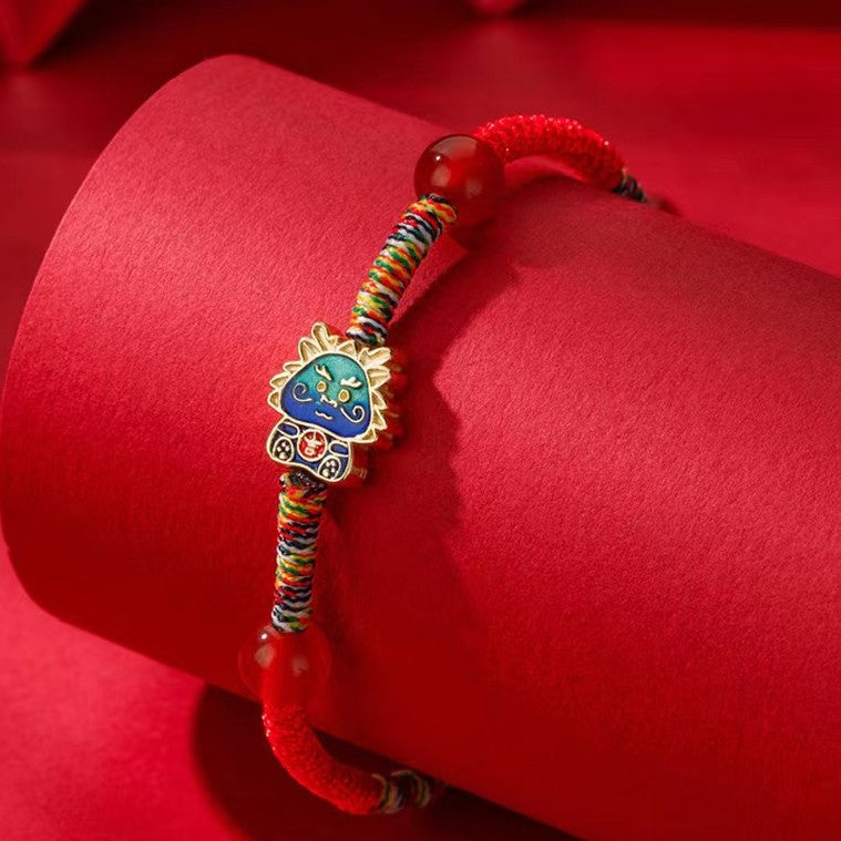 2024 Year Of Dragon Lucky Bracelet-Red String