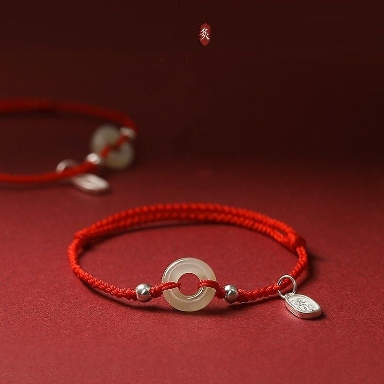Friedensknoten-Paararmband – Schutz und Frieden