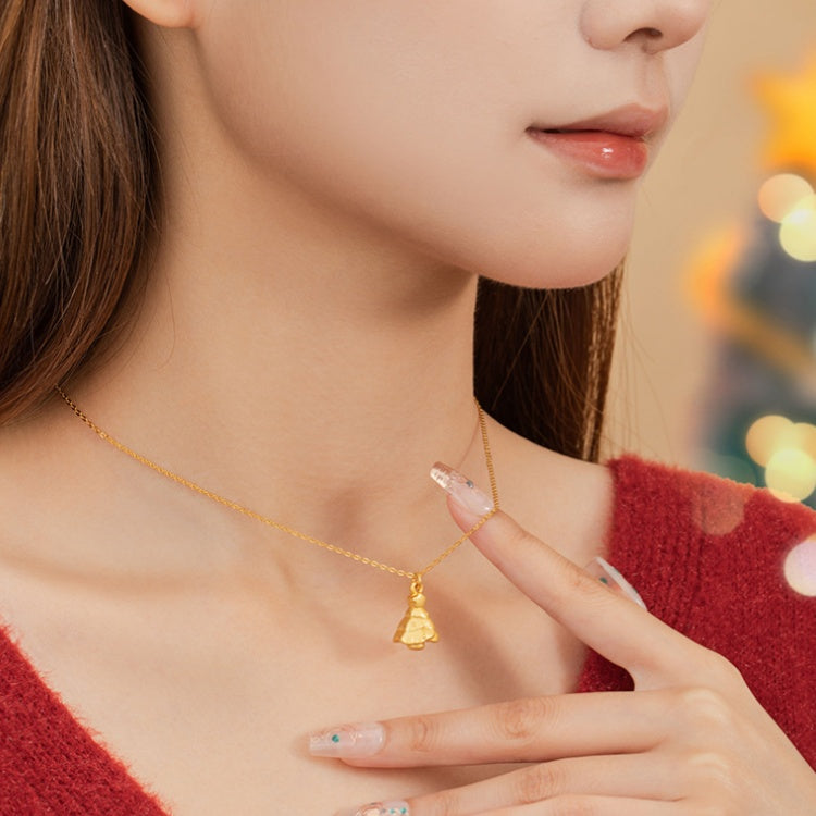 Christmas Tree Necklace- wishes Come True