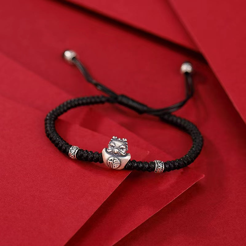 Wealth Ingots Red String Bracelet For Couple-Prosperity Abundance