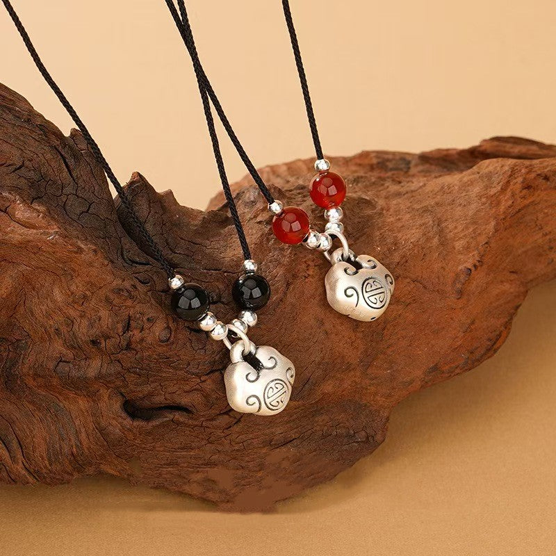 Peace Lock Silver Pendant -Peace and Harmony