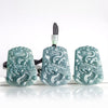 Natural Blue-Green Jade Dragon Pendant–“Prosperity & Peace” Hand-Carved Business Amulet