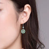 Rabbit Jade Earrings-Attract Luck