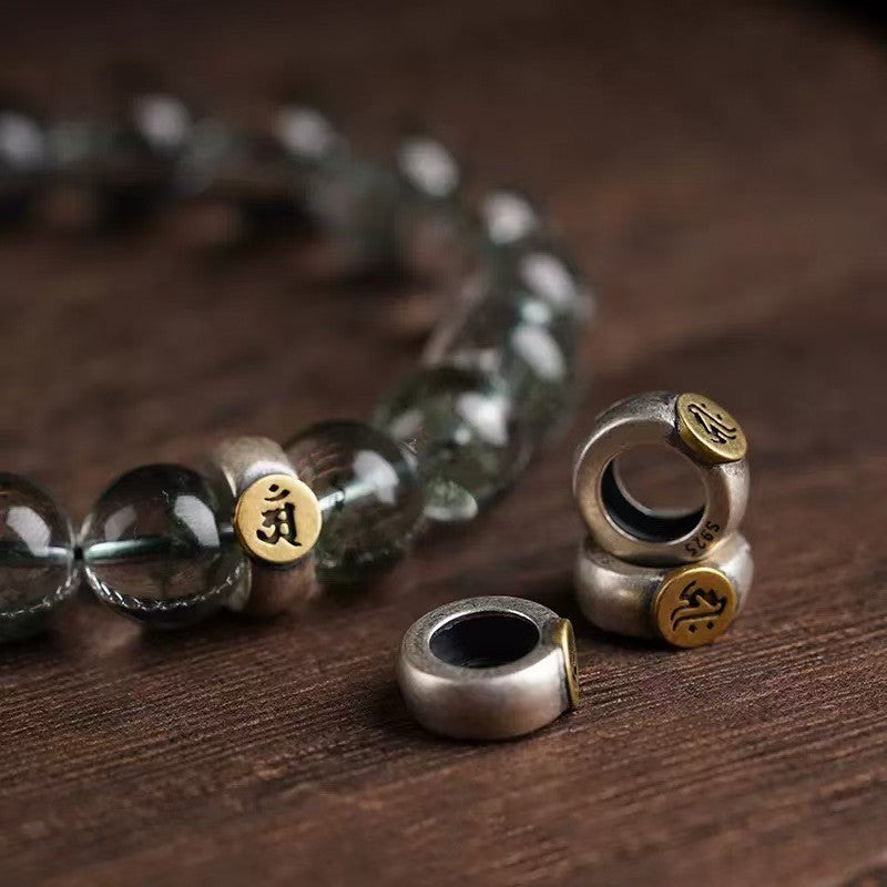 Green Phantom Quartz Guardian Deity Buddha Bracelet-Healing & Renewal