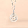 2025 Year Of Snake Black Agate Silver Necklace-Passion & Determination