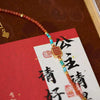 Five Precepts Sutra Red Agate Bracelet-Protection&Prosperity