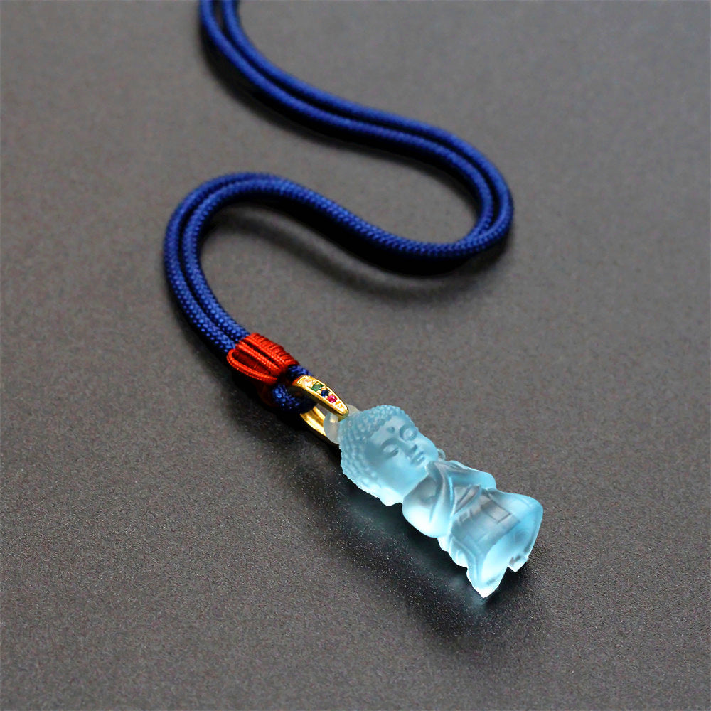 Little Buddha Child Liuli Pendant–The Joyful Awakening