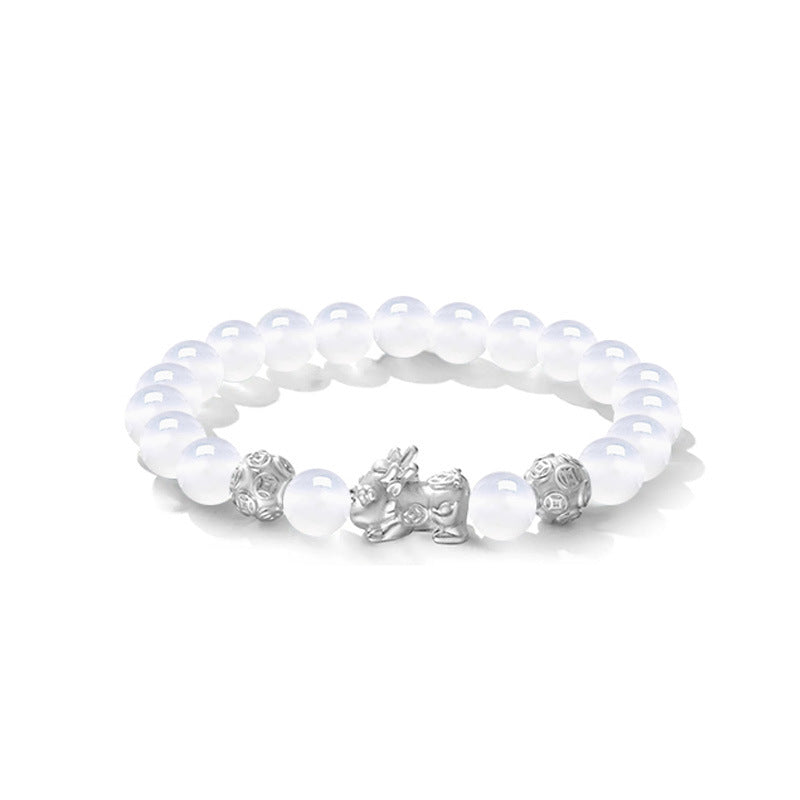 Pixiu Agate Bracelet-Lasting Love & Blessings