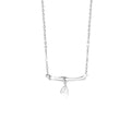 Bamboo S925 Silver Pendant Necklace-Steadfast Devotion