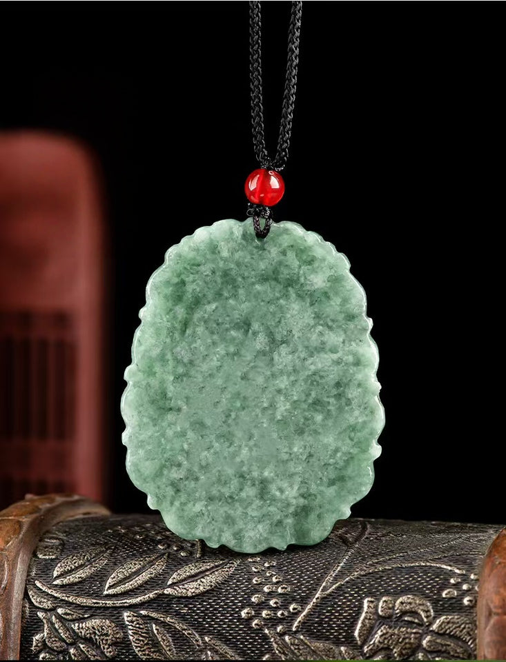 Jade Pixiu Pendant with Coin Design – Elegant Talisman for Wealth & Protection