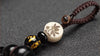 Peace-Guard Obsidian Gourd Protection Key Pendant