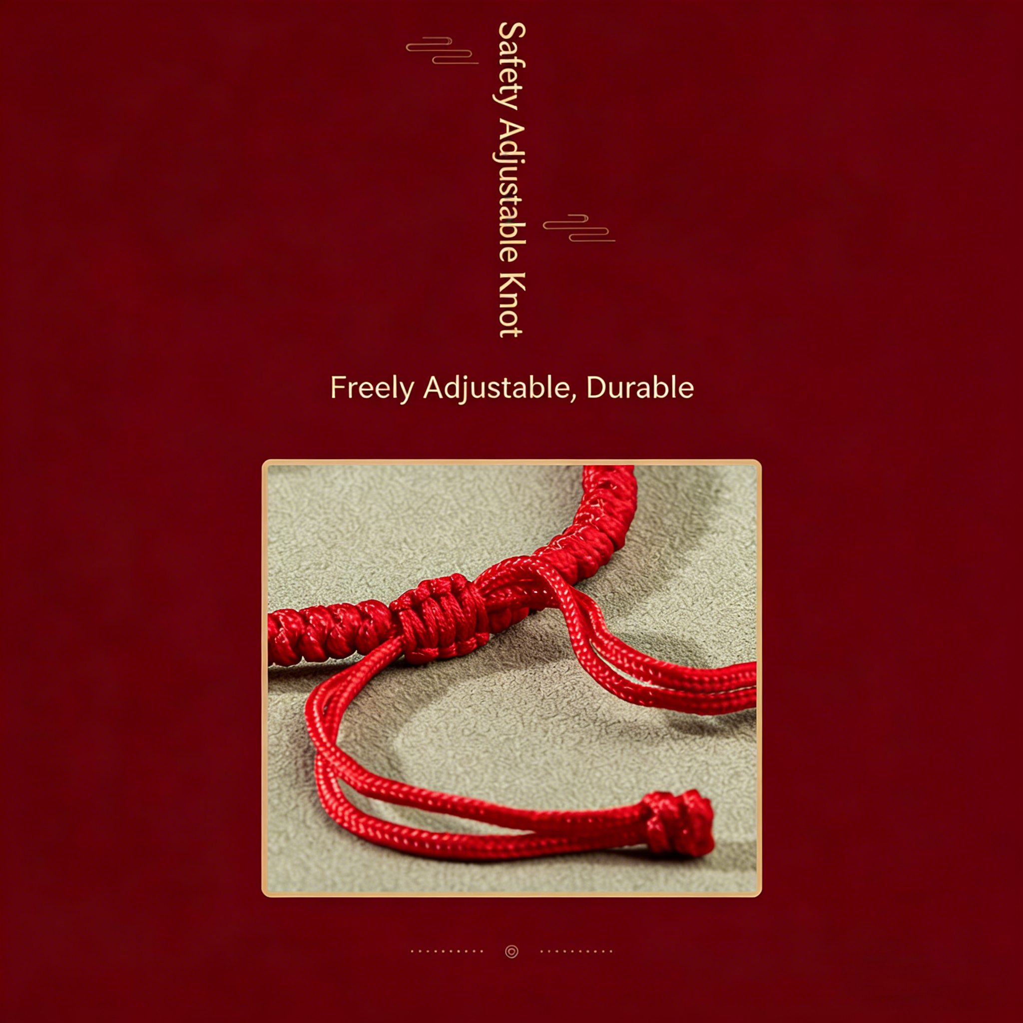 Hand-Woven Golden Silk Jade PiXiu Bracelet – Protection, Peace & Vitality