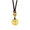 Twelve Gold Zodiac Peace-Guard Amulet Necklace Series