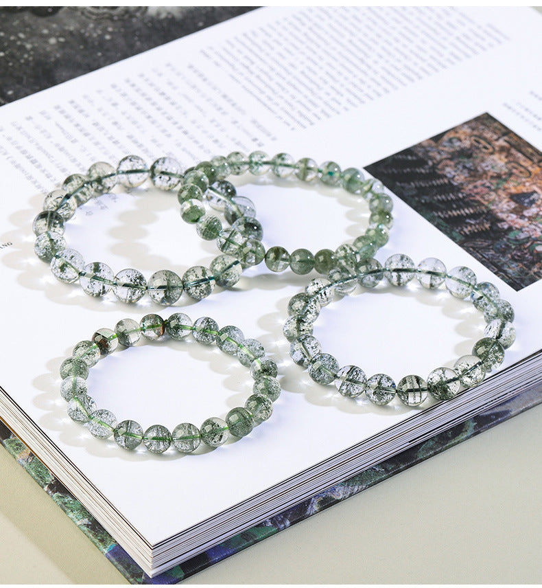 Natur-Aktinolith-Kristall-Heilarmband