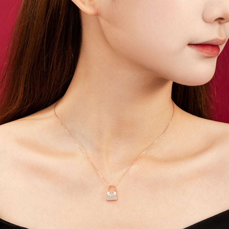 Heart Handbag Necklace-A Sincere Love