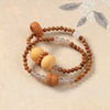 Gourd & Lotus Blessing Bodhi Bracelet–Wealth and Harmony