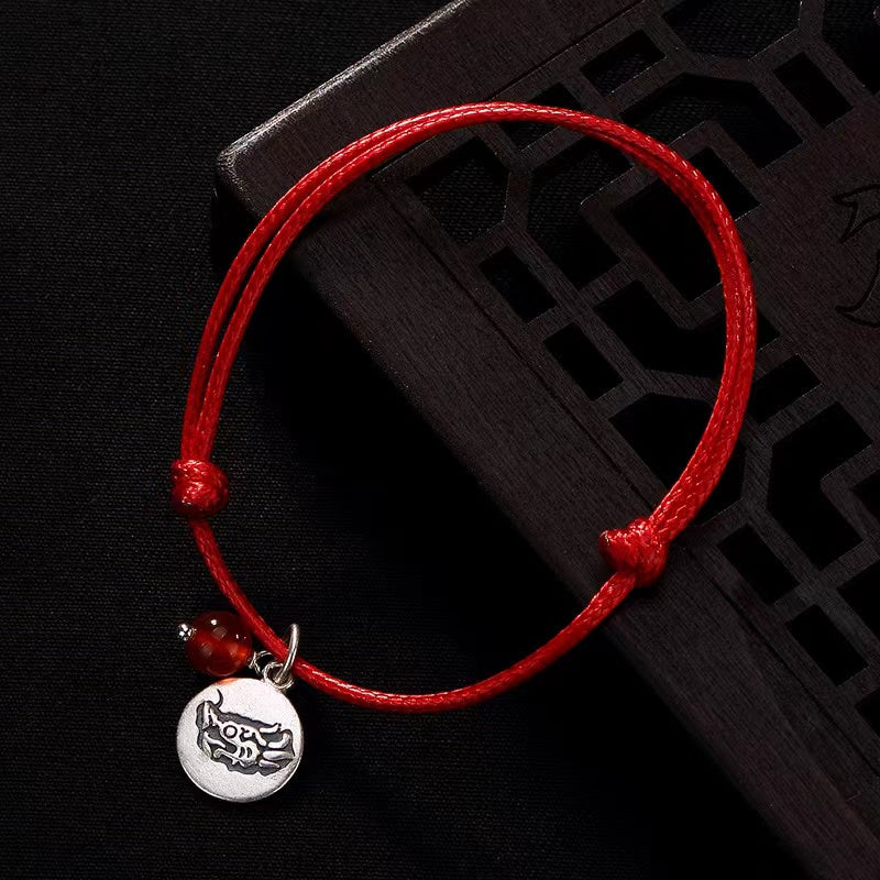 12 Chinese Zodiac Red String Bracelet-Good Luck Protection