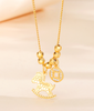 Gold Horse Pendant Necklace – “Wealth Arrives Swiftly” 2026 Lucky Charm