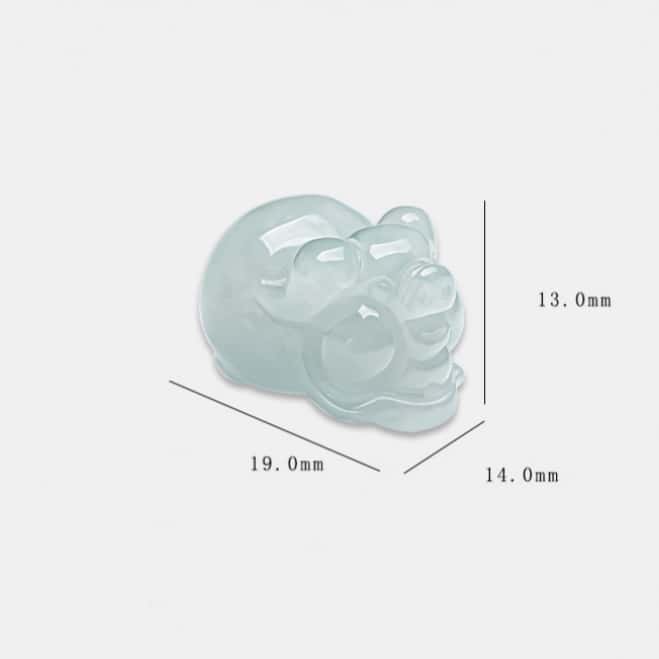Fortune Blessing Zodiac Pig Jade Pendant– Symbol of Abundance & Joy