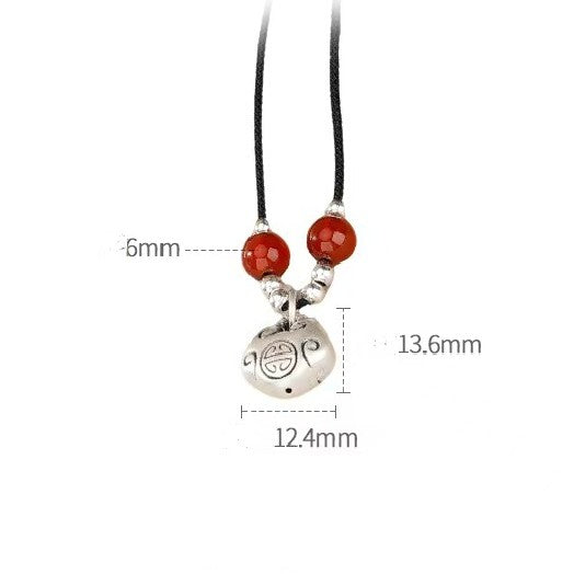 Peace Lock Silver Pendant -Peace and Harmony