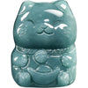 Blue Jade Wealth Cat Pendant – Prosperity, Fortune & Joy