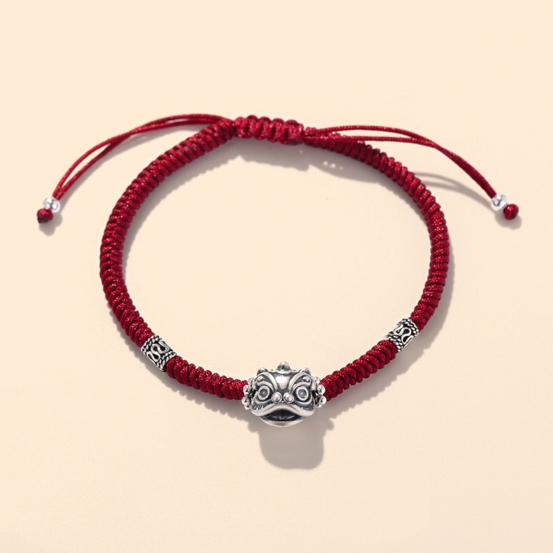 Reichtumsbarren Rotes Armband für Paare – Wohlstand Fülle