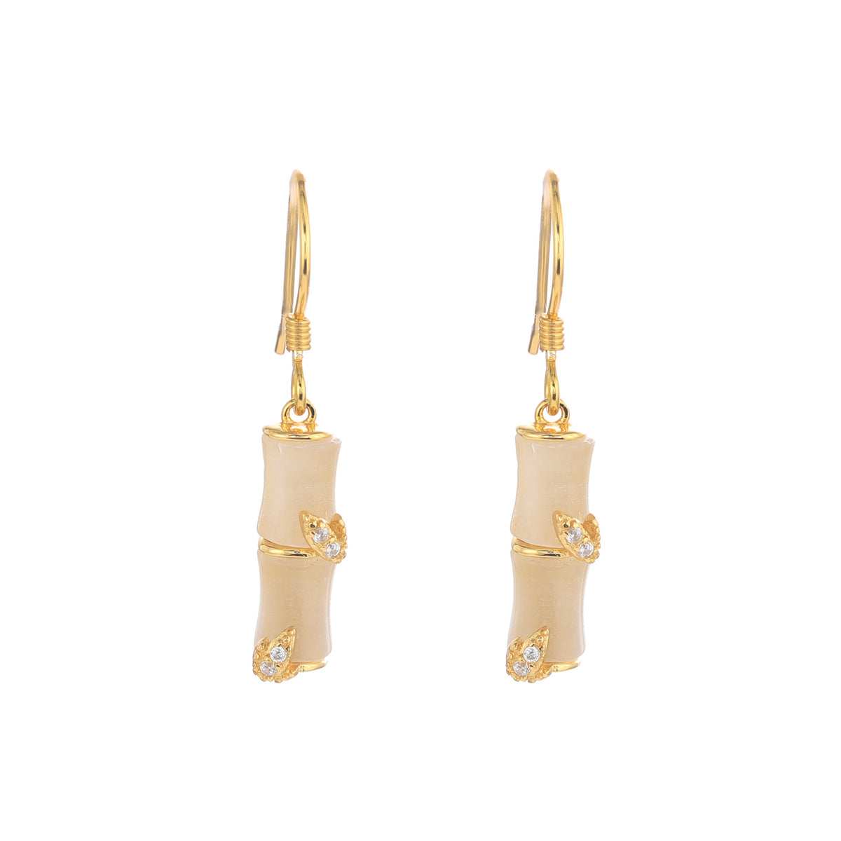 Stay True-Bamboo Drop Earrings