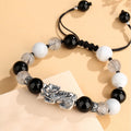 Good Fortune Pixiu Cord Couple Bracelet-Welcoming Abundance