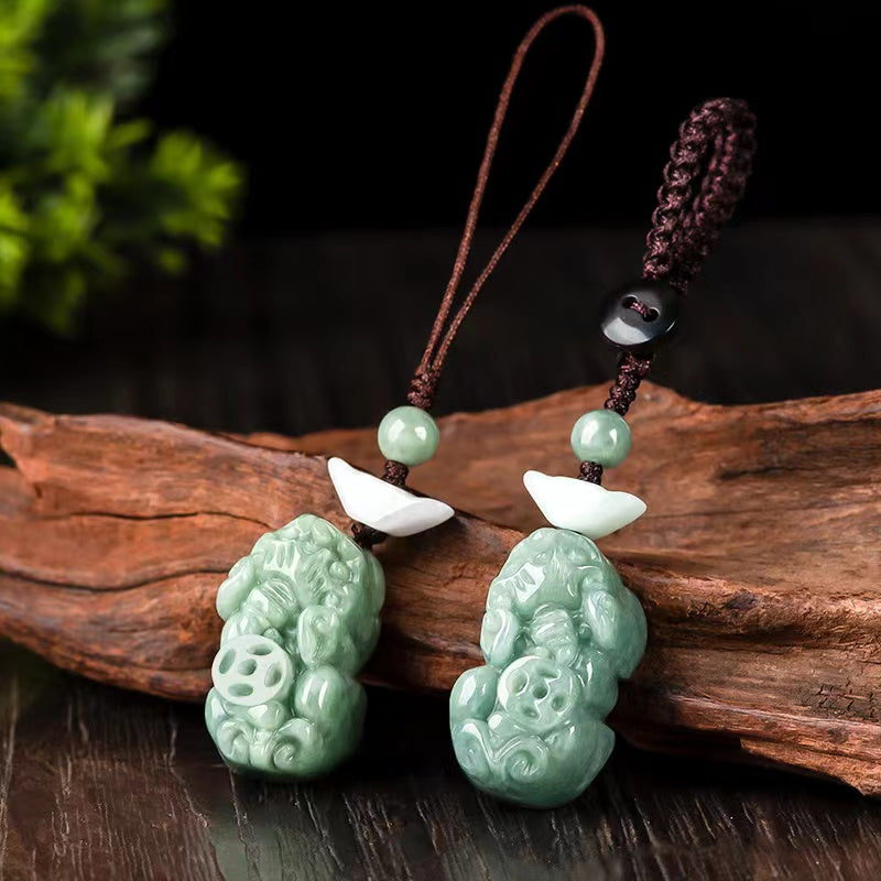 Jade Pixiu Phone Chain/Key Chain-Fengshui Protecion