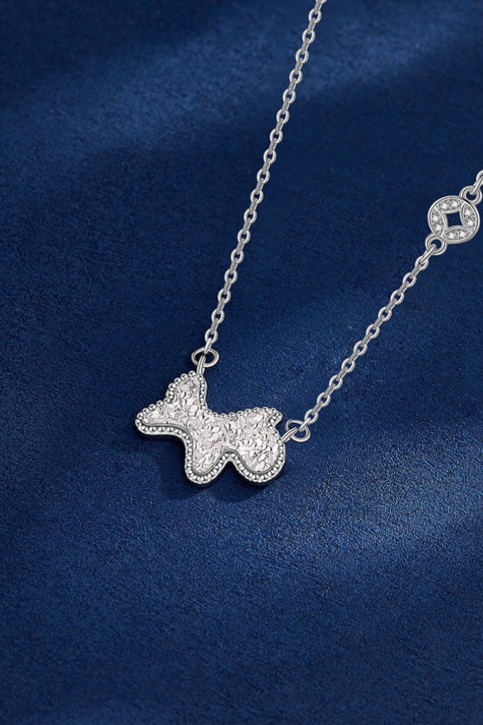925 Silver Zodiac Necklace-Your Year, Worn with Meaning