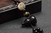 Peace-Guard Obsidian Gourd Protection Key Pendant