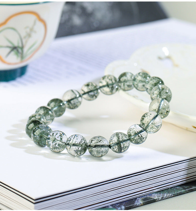 Natur-Aktinolith-Kristall-Heilarmband