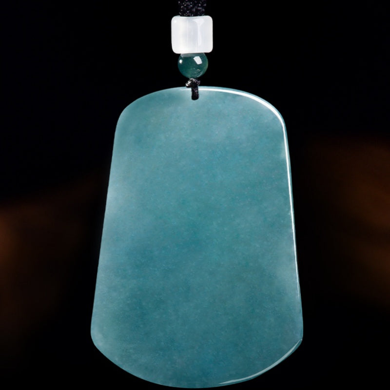 Landscape Jade Pendant-Live Calmly and Move Forward Steadily