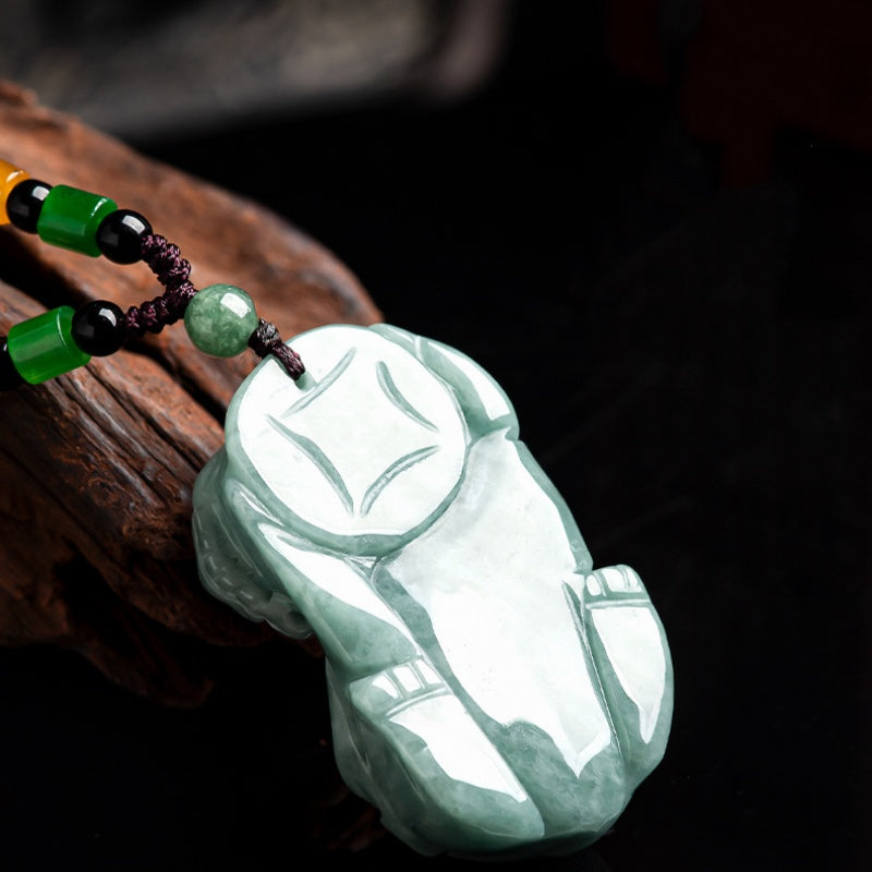 Imperial Wealth Guardian Pixiu Jade Pendant– Ancient Wealth & Protection Talisman