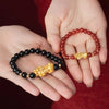 Fengshui Pixiu  Agate Couple Bracelet-Protection and Peace