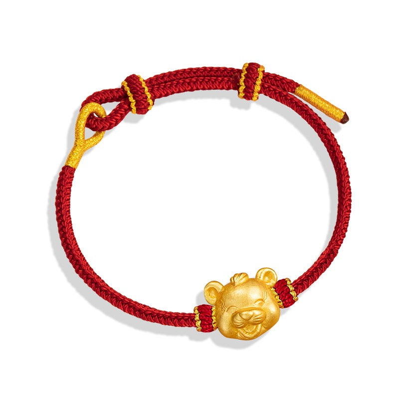 Birth Year Zodiac Red String Bracelet-Good Luck Protection