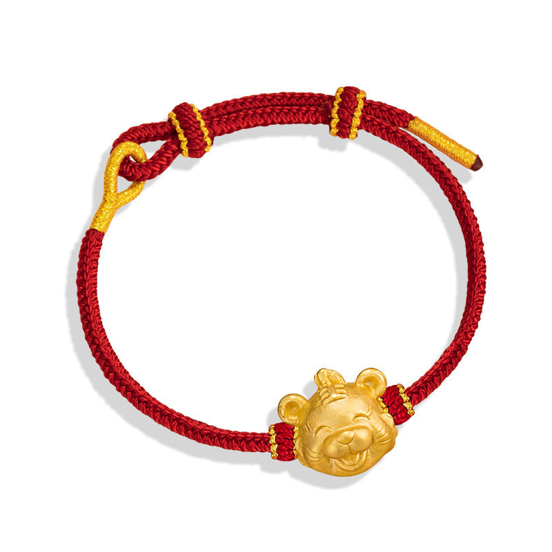 Birth Year Zodiac Red String Bracelet-Good Luck Protection