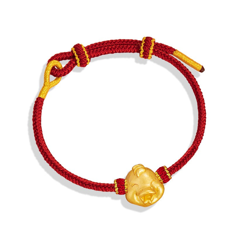 Birth Year Zodiac Red String Bracelet-Good Luck Protection