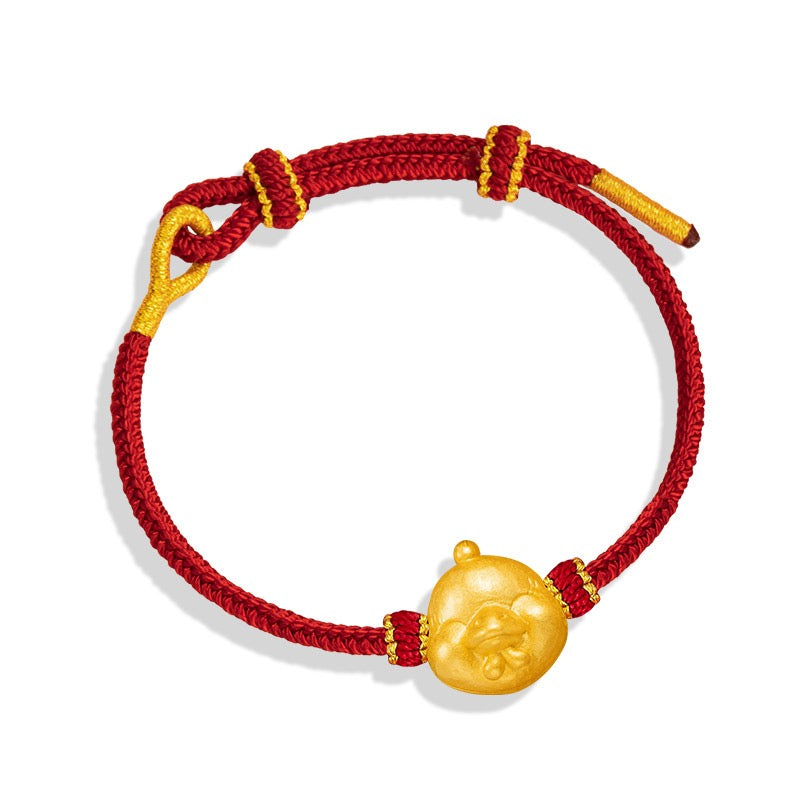 Birth Year Zodiac Red String Bracelet-Good Luck Protection