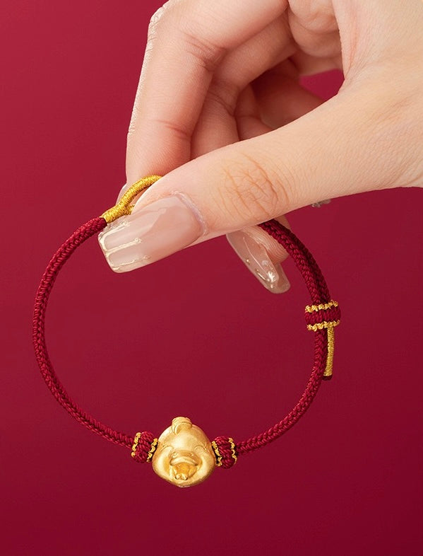 Birth Year Zodiac Red String Bracelet-Good Luck Protection