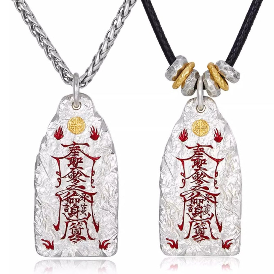 Taoist Wealth Talisman Pendant-Protection & Harmony