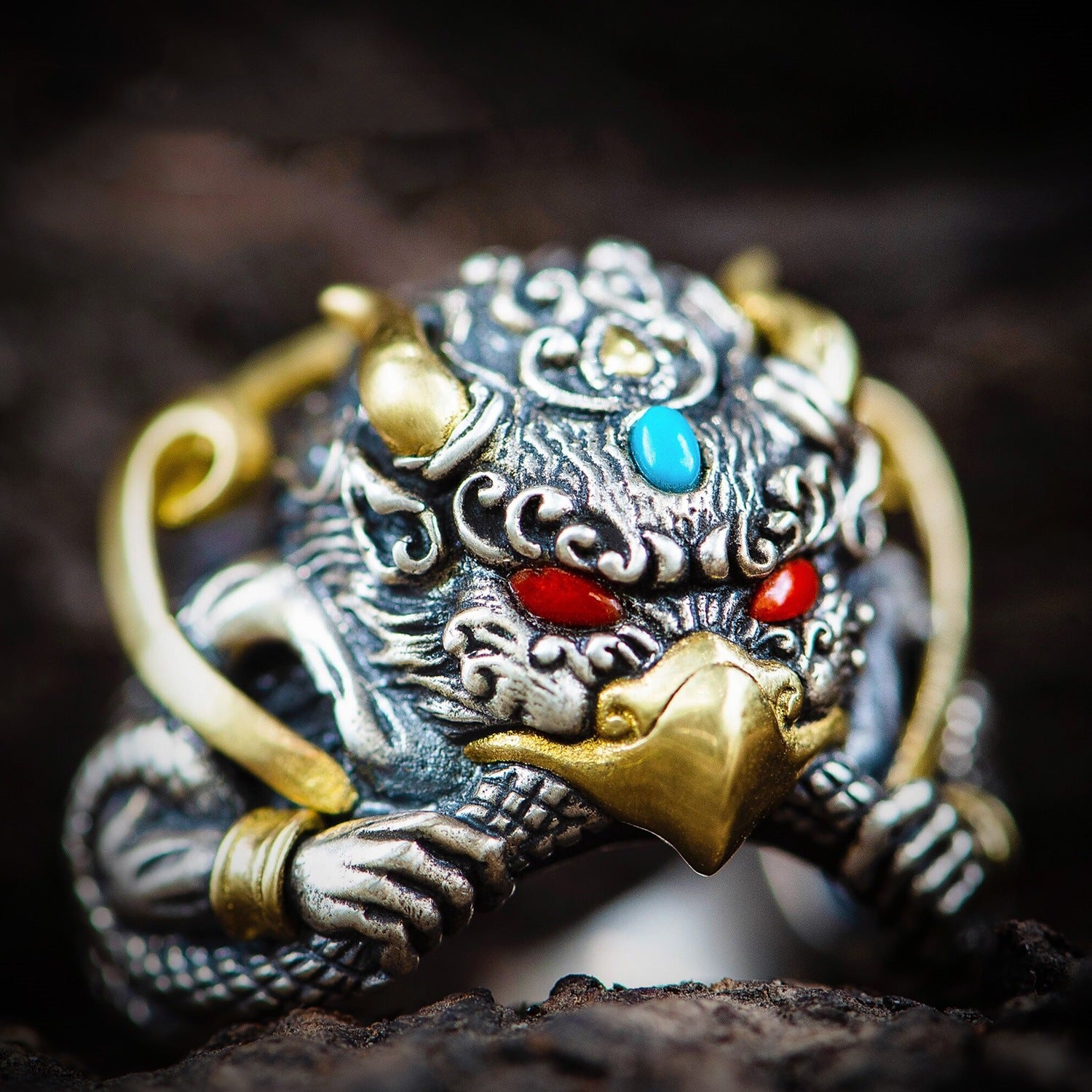 Feng Shui Eagle Ring-Garuda Protection