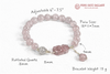 Radiant Affection Strawberry Quartz Pixiu Bracelet