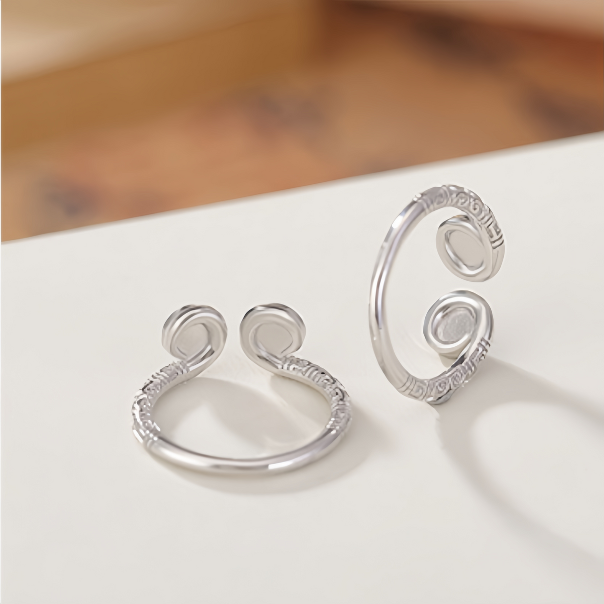 Naturroter Achat 925er Silber Feng Shui Glücksring