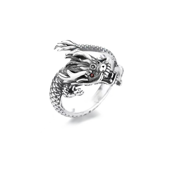 Legendary Dragon Silver Ring-2024 New Edition Adjustable