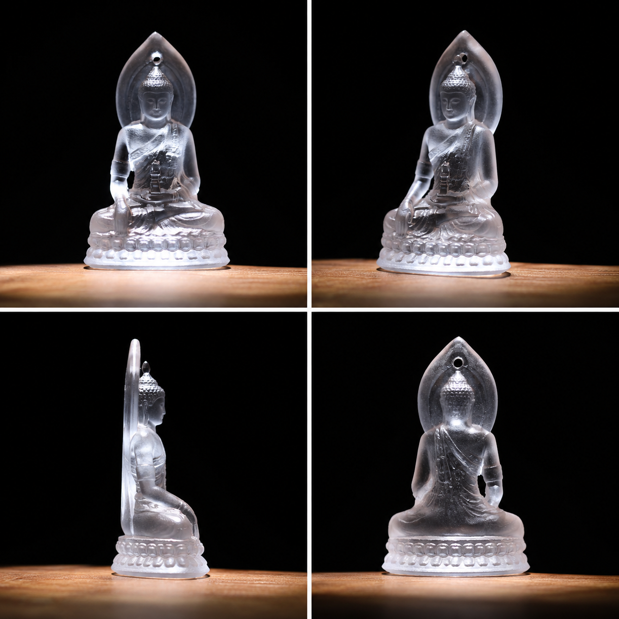 Liuli Akshobhya Buddha Pendant-Inner Stability & Unshakable Wisdom