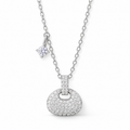 Sterling Silver Purse Necklace-A Little Everyday Sparkle