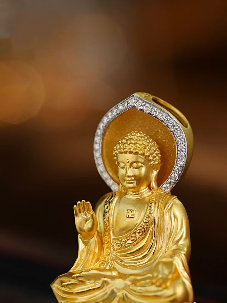 Sakyamuni Pendant Necklace – Enlightenment&Blessing