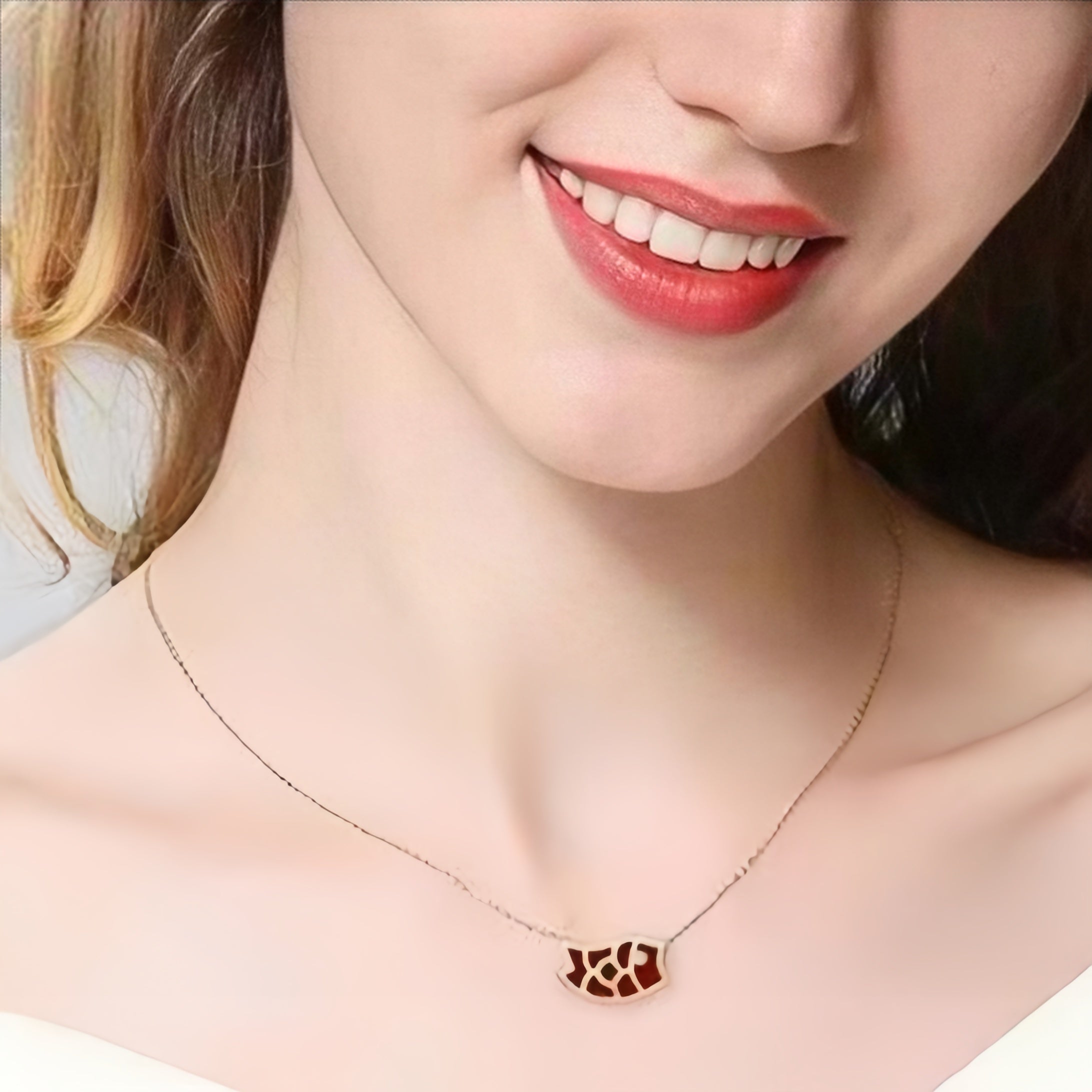 Divine Prosperity Koi Fish 925 Silver Pendant Necklace