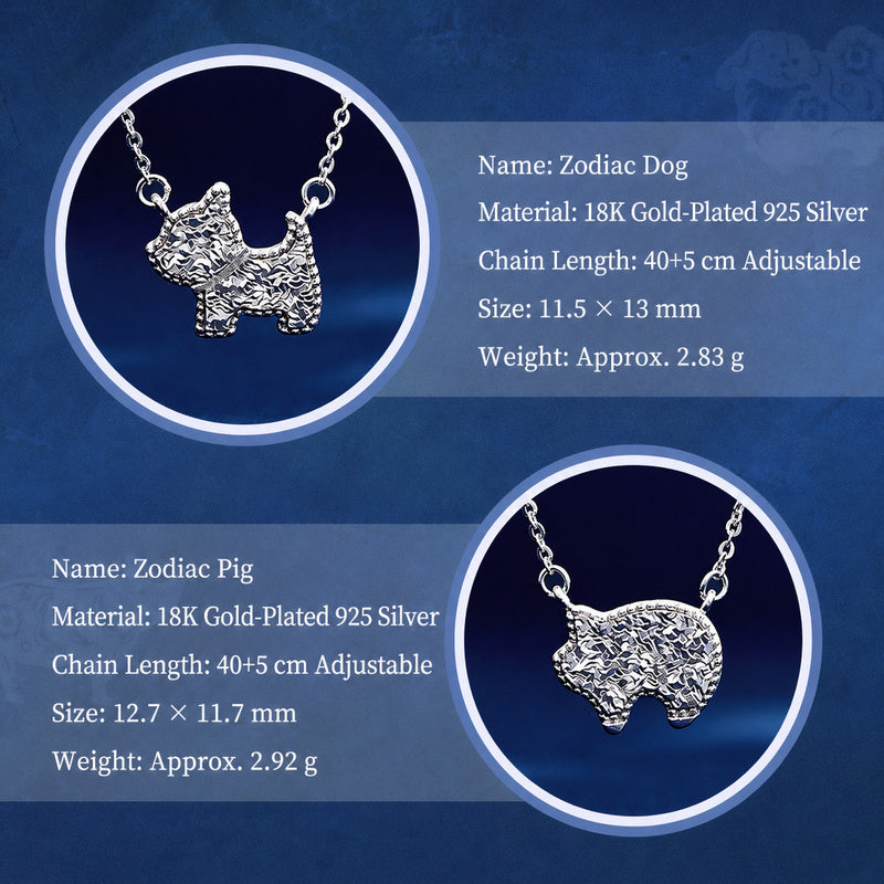 925 Silver Zodiac Necklace-Your Year, Worn with Meaning